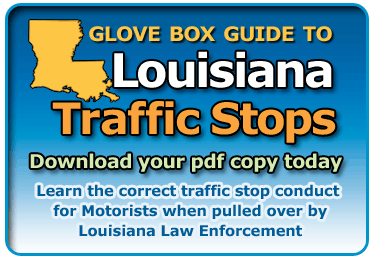 Glove Box Guide to Rapides traffic & speeding law enforcement stops and road blocks